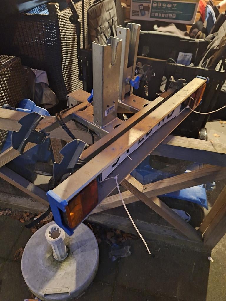 Fietsendrager, Ophalen, Gebruikt