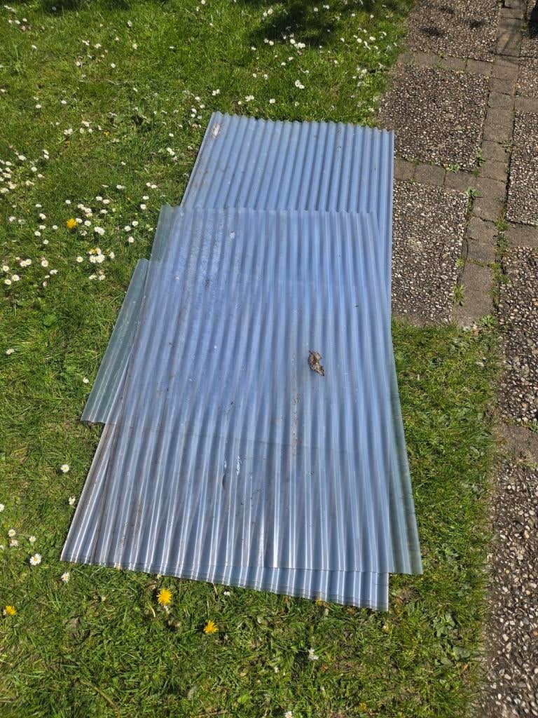 Golfplaten transparant - Ideaal voor overkapping, Ophalen, Gebruikt, Overige materialen, Minder dan 20 mm