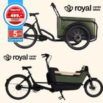 Royal Cargo Bike elektrische bakfiets Nederlandse bakfietsen, Overige merken, 4 kinderen of meer, Huif, Nieuw
