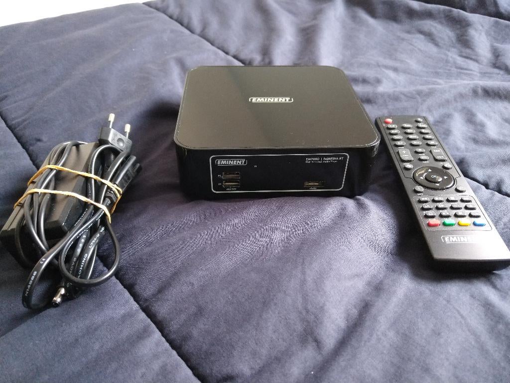 mediaspeler Eminent EM7080 hdMEDIA RT, Ophalen, Gebruikt, HDMI