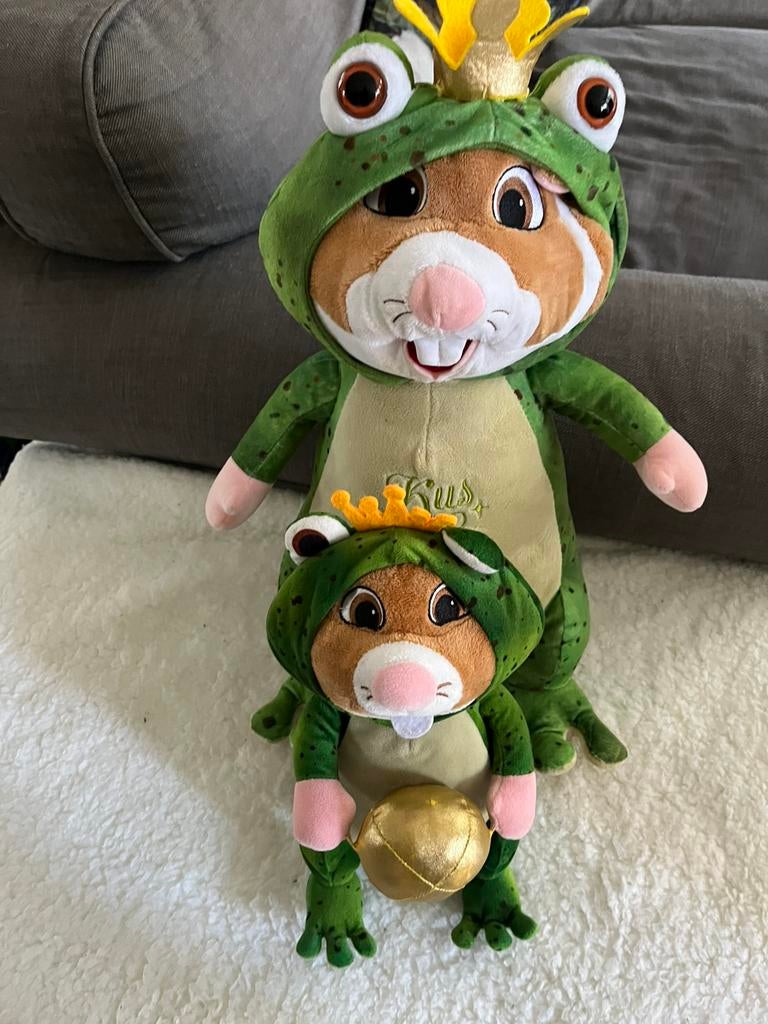 Hamster 2 x 40cm en 30cm samen €10.00, Verzamelen, Efteling, Ophalen of Verzenden, Zo goed als nieuw, Overige typen