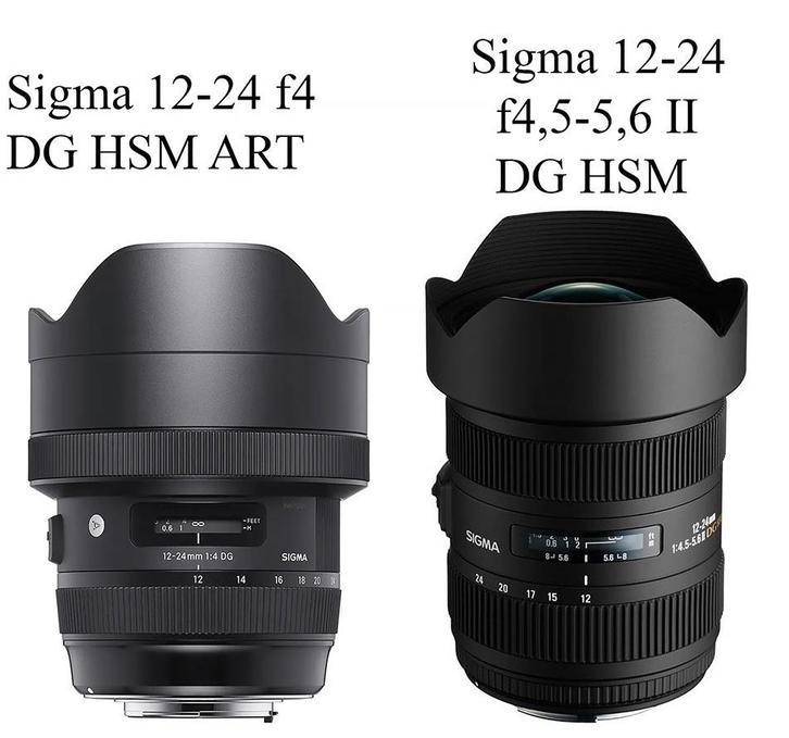 2 lenzen Sigma 12 - 24 voor Canon EF, Audio, Tv en Foto, Fotografie | Lenzen en Objectieven, Zo goed als nieuw, Groothoeklens