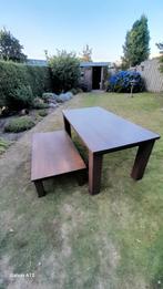 2 tafels, Huis en Inrichting, Tafels | Eettafels, Ophalen, Gebruikt, 50 tot 100 cm, Rechthoekig