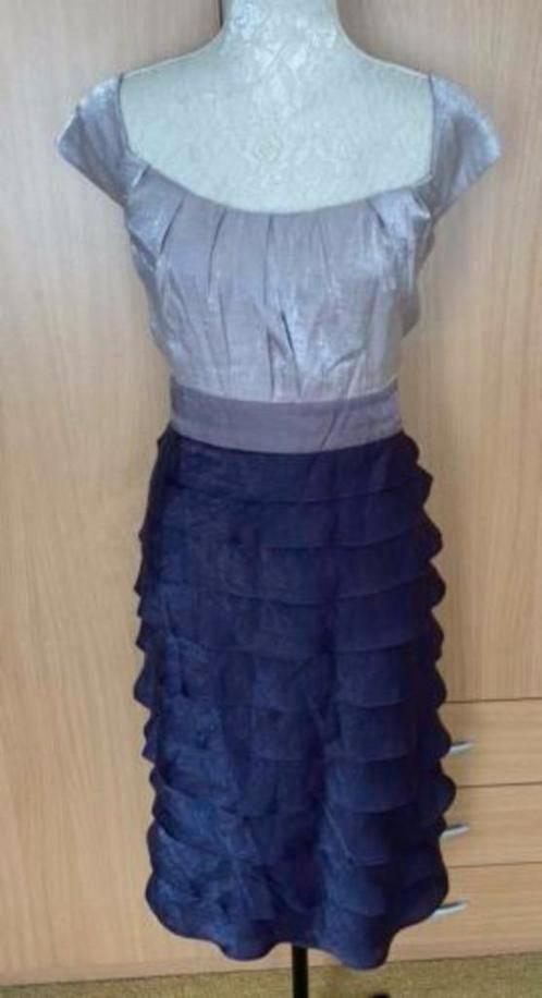 Mariposa jurk maat 48 [v], Kleding | Dames, Jurken, Zo goed als nieuw, Maat 46/48 (XL) of groter, Paars, Knielengte, Ophalen of Verzenden