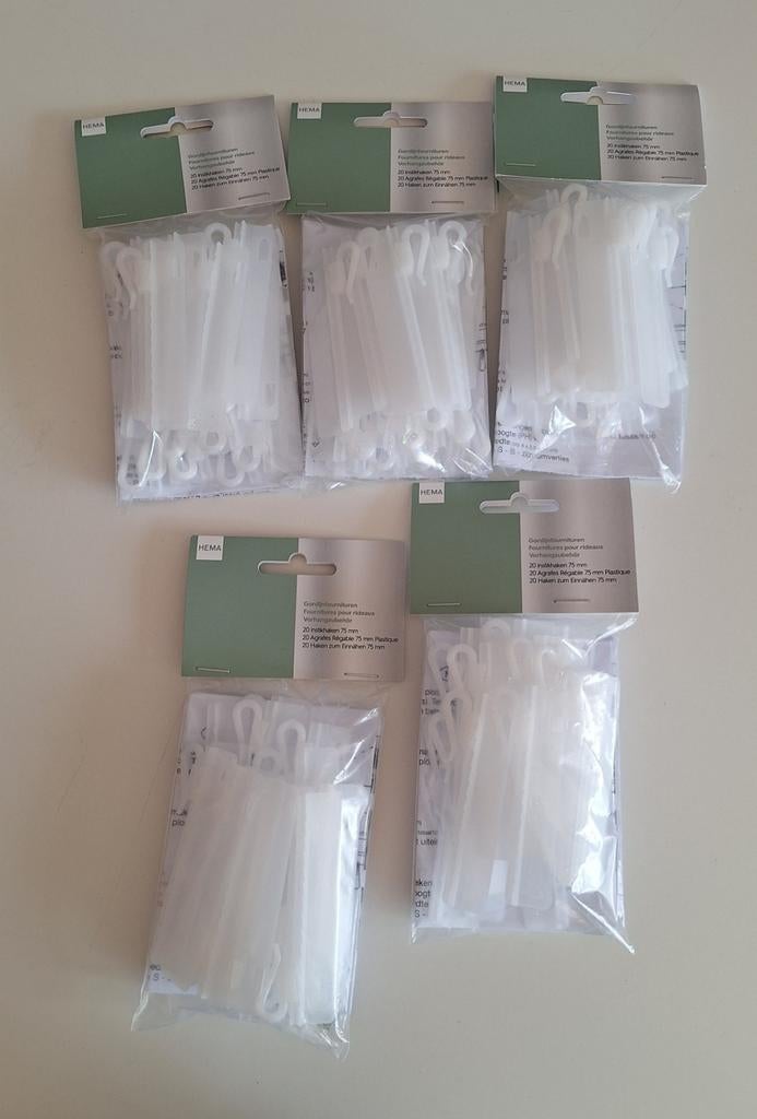 Instikhaken HEMA 20 stuks 5 zakjes, Ophalen of Verzenden, Nieuw, Kraal