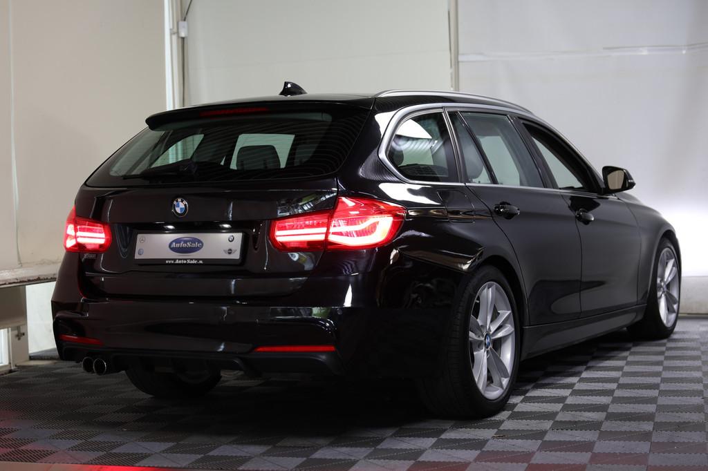 BMW 3 Serie Touring 330i M-Sport HUD ACC DAB MEMORY LEDER CA, Automaat, 1998 cc, Achterwielaandrijving, Beige