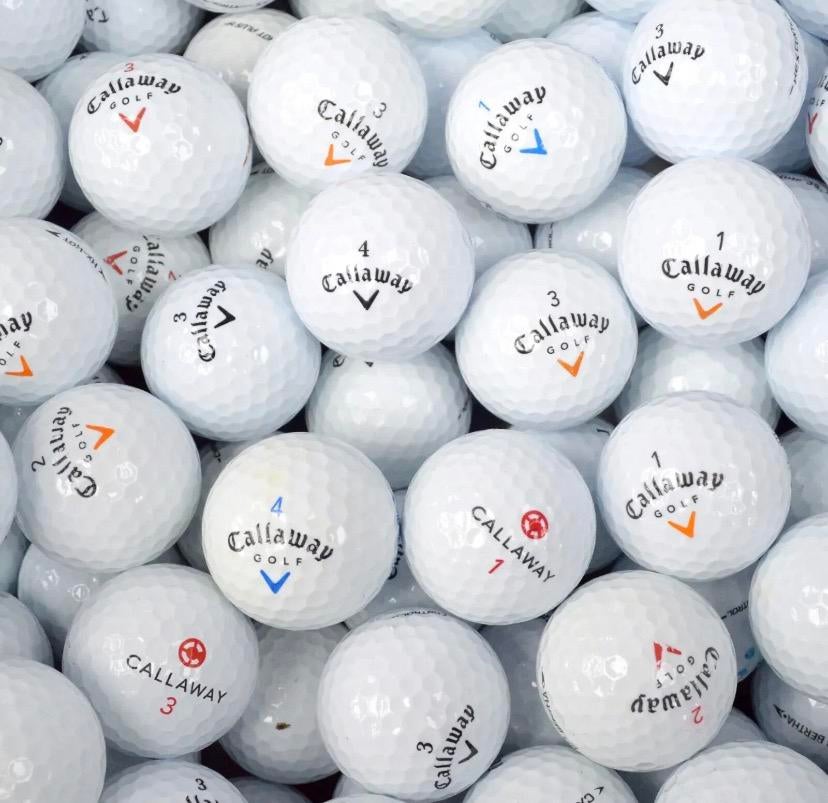 Callaway mix golfballen 100 stuks, Ophalen of Verzenden, Zo goed als nieuw, Bal(len), Callaway