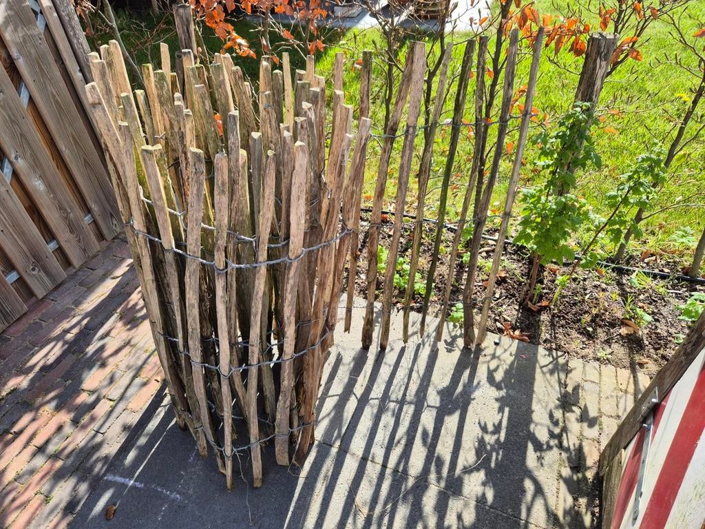 Schapenhek 5m 100cm hoog, Tuin en Terras, Ophalen, Hout, Tuinhek