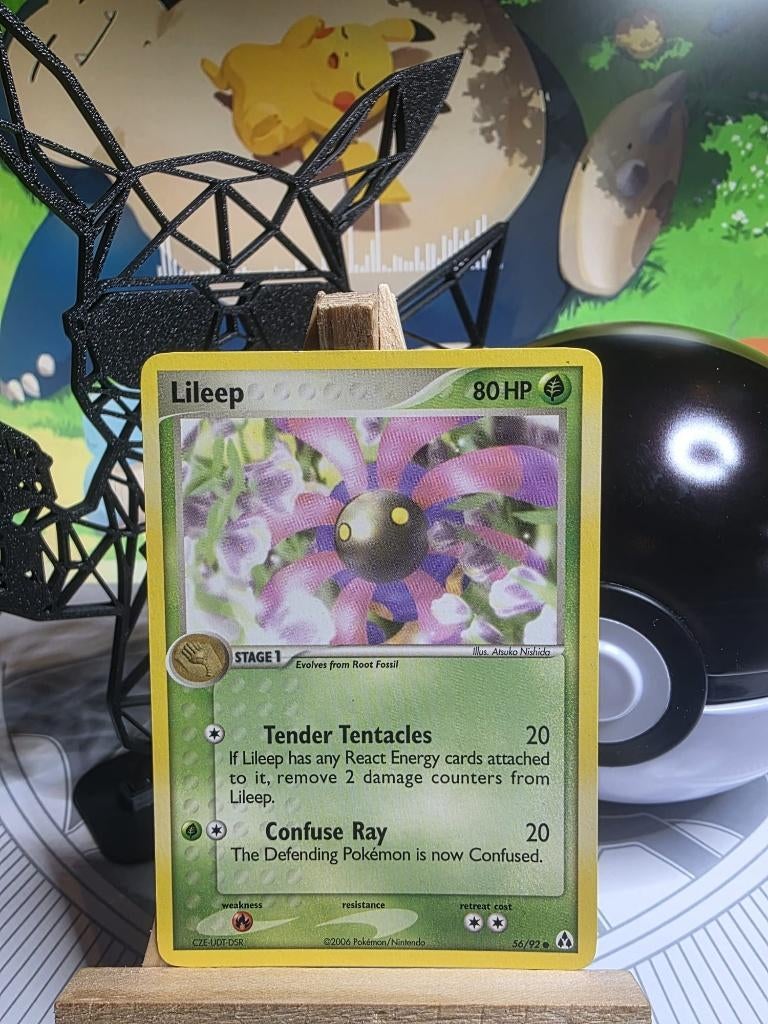 Lileep 56/92 Pokemon Legend Maker, Ophalen of Verzenden, Gebruikt, Losse kaart