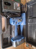 TUP CRAFT heggeschaar/kantjesknipper 18V met lader en koffer, Ophalen, Gebruikt, Accu