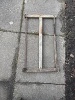 Oude handzaag / kapzaag, decoratief, Ophalen, Gebruikt