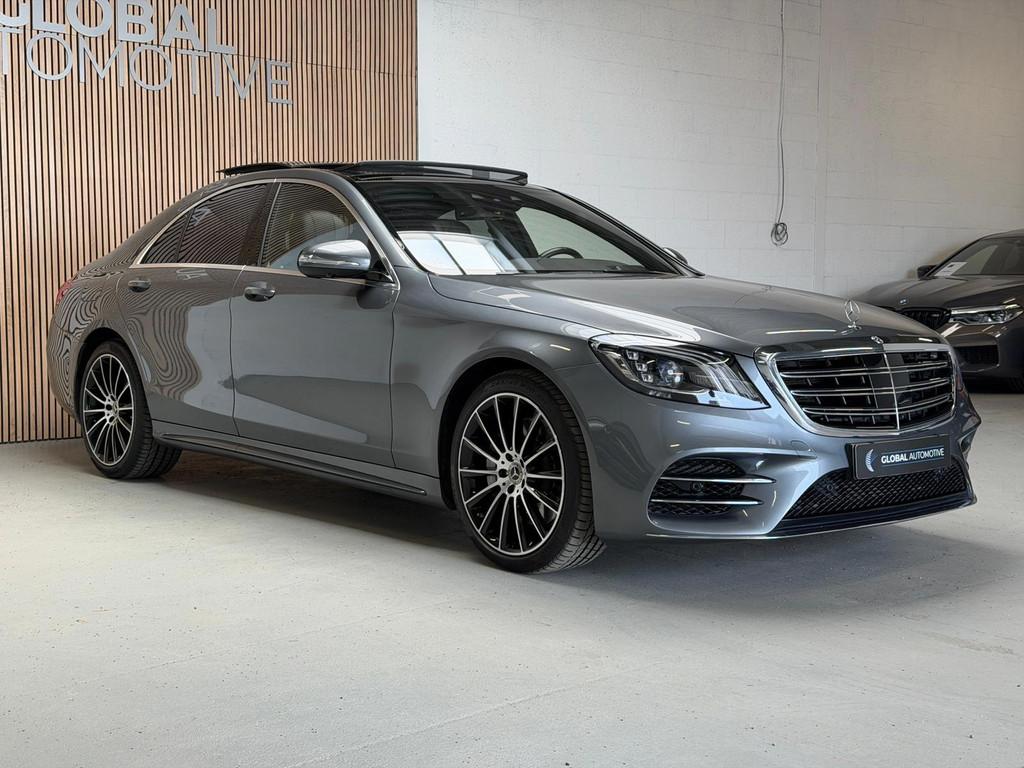 Mercedes-Benz S-klasse 560 4Matic AMG PAKKET - 8 CILINDER -, Auto's, Mercedes-Benz, Automaat, Gebruikt, Leder, Bedrijf