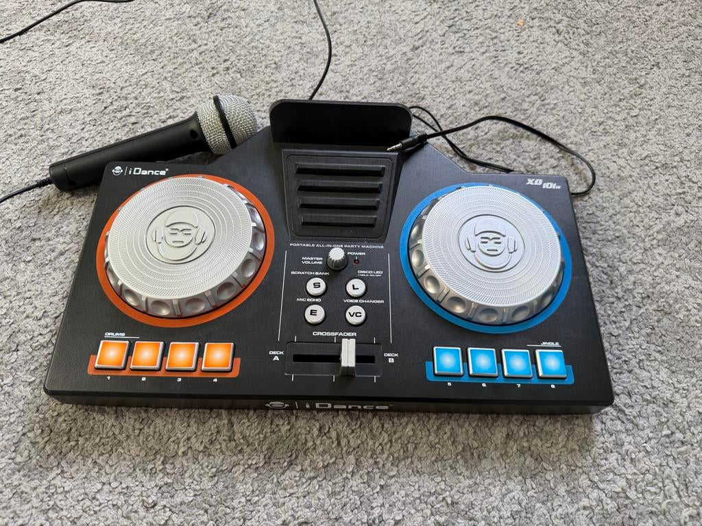 iDance XD101n Portable All-in-One Party Machine, Ophalen of Verzenden, Zo goed als nieuw, Dj-set, Overige merken