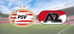 PSV VS. AZ 2 kaarten Ere Zuid, Tickets en Kaartjes, Losse kaart, Twee personen, Maart