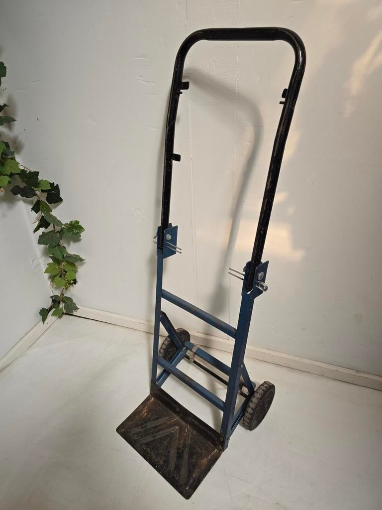 Steekwagen blauw opvouwbaar hondje, Doe-het-zelf en Verbouw, Transportwagens, Nvt, Steekwagen, Nvt, Nvt
