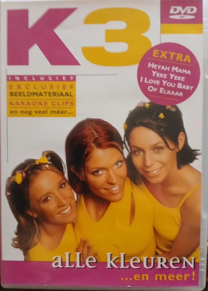 K3 dvd.s 7 stuks zie foto.pakket 422, Cd's en Dvd's, Dvd's | Kinderen en Jeugd, Alle leeftijden, Ophalen of Verzenden, Zo goed als nieuw