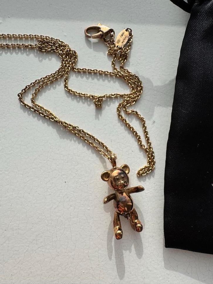 Joseph Klibansky Ketting, Sieraden, Tassen en Uiterlijk, Kettingen, Gebruikt, Zilver, Goud, Met hanger, Ophalen of Verzenden