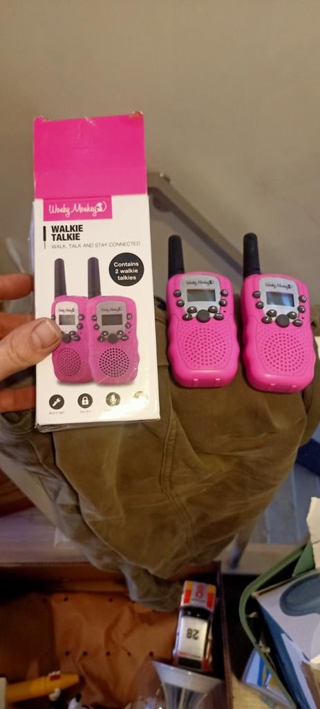 Wonkey Monkey walkie talkie, Ophalen of Verzenden