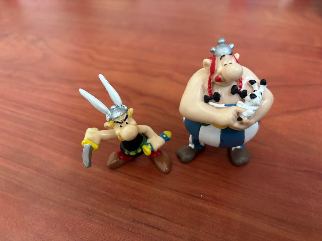Obelix en Astrid figuurtjes, Ophalen, Gebruikt
