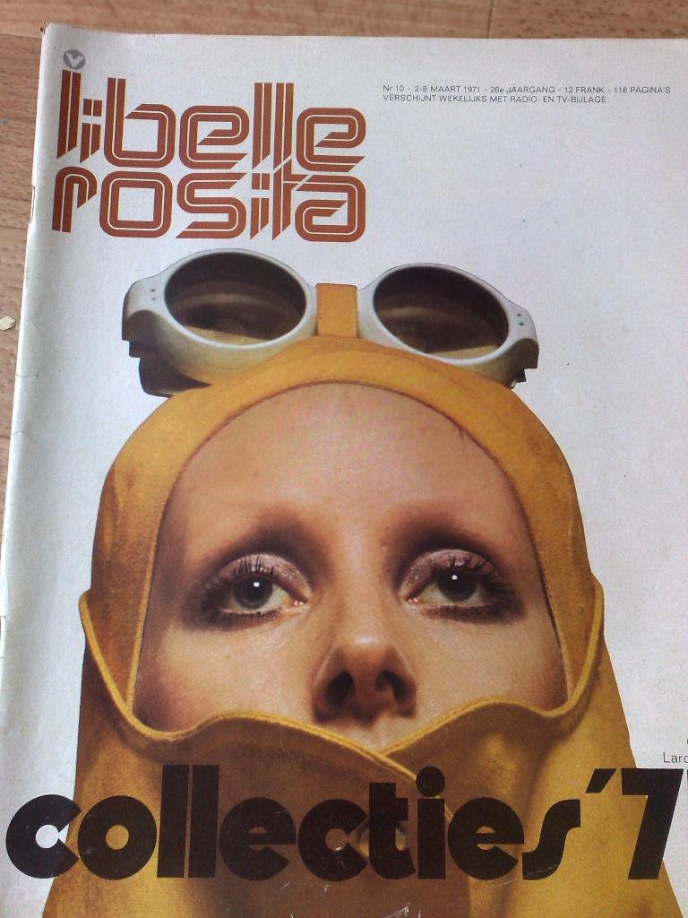 Libelle nr. 10 / 1971 naai patronen, Verzenden, Gebruikt, Vrouw, Overige merken