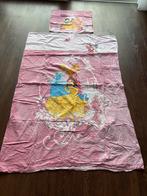 Dekbedhoes 1 persoons met sloop - Prinsessen en bloemen, Gebruikt, Meisje, Dekbedovertrek, Ophalen of Verzenden