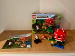 LEGO Minecraft Het Paddenstoelenhuis - 21179, Ophalen of Verzenden, Zo goed als nieuw, Complete set, Lego