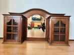 Vitrine kast antiek - voor een toonbank make-up tafel bureau, Ophalen, Met deur(en), Glas, 50 tot 100 cm
