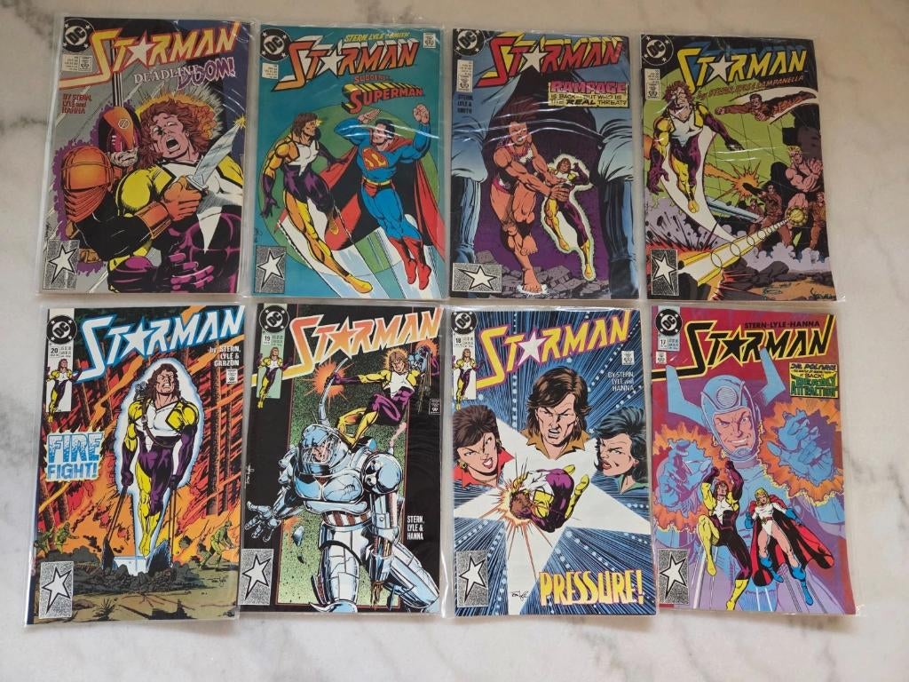 Starman DC Comics, 1988,  42 Comics; Vol 1- #1-42, Boeken, Strips | Comics, Zo goed als nieuw, Meerdere comics, Amerika, Ophalen of Verzenden
