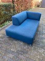 Leolux Faya Lobi sofa donker blauw wollen bekleding, 100 tot 125 cm, 150 tot 200 cm, Tweepersoons, Zo goed als nieuw