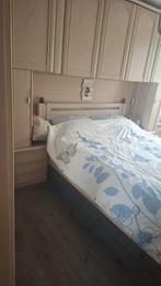 2 persoons Auping bed met 2 aparte spiraalbodems, Ophalen, Gebruikt, 210 cm, Tweepersoons