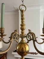 Messing kandelaar voor 5 kaarsen, Ophalen, Koper of Brons