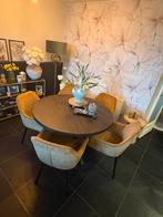 Eettafelstoelen, Ophalen of Verzenden, Gebruikt, Stof, Vijf, Zes of meer stoelen