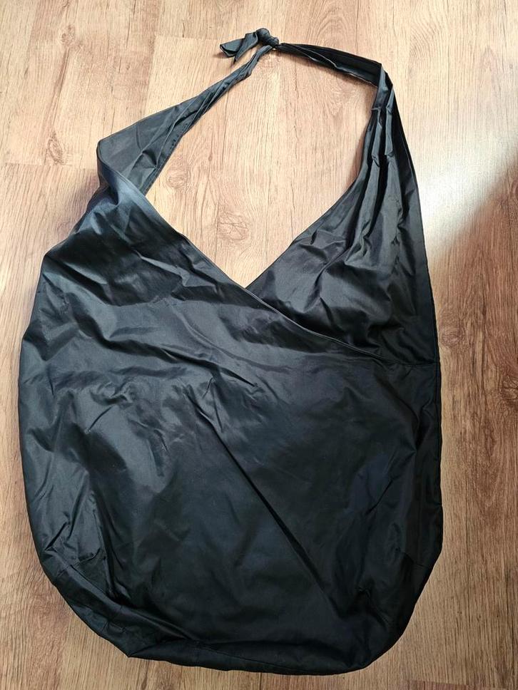 CORA KEMPERMAN; MOOIE GROTE SCHOUDERTAS ZGAN, Sieraden, Tassen en Uiterlijk, Tassen | Schoudertassen, Zo goed als nieuw, Zwart