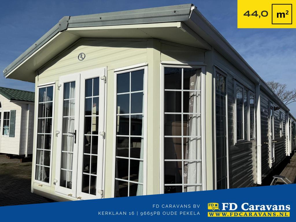 BK Bluebird Sheraton 11.90x3.70 2 Slpk DG CV Incl. Transport, Tot en met 4