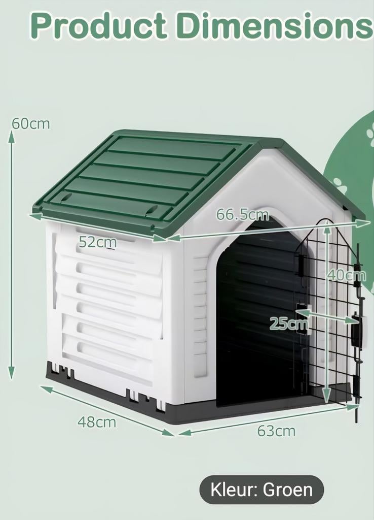 Hondenhok, Ophalen, Nieuw, 110 cm of meer, Minder dan 65 cm