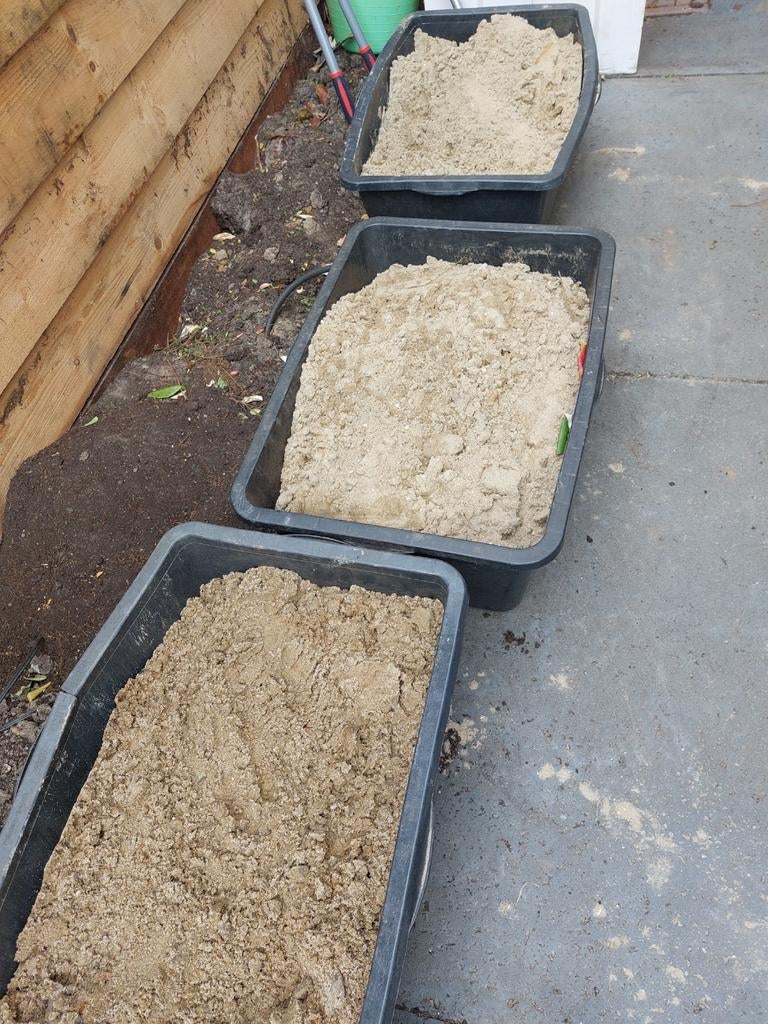 Ophoogzand, geel zand, Tuin en Terras, Zand, Ophalen, Ophoogzand