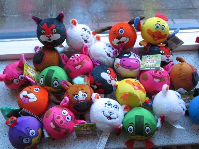 Lidl squeeze me Boerderij eend koe poes kip schaap pauw var, Kinderen en Baby's, Speelgoed | Knuffels en Pluche, Lidl, Ophalen of Verzenden