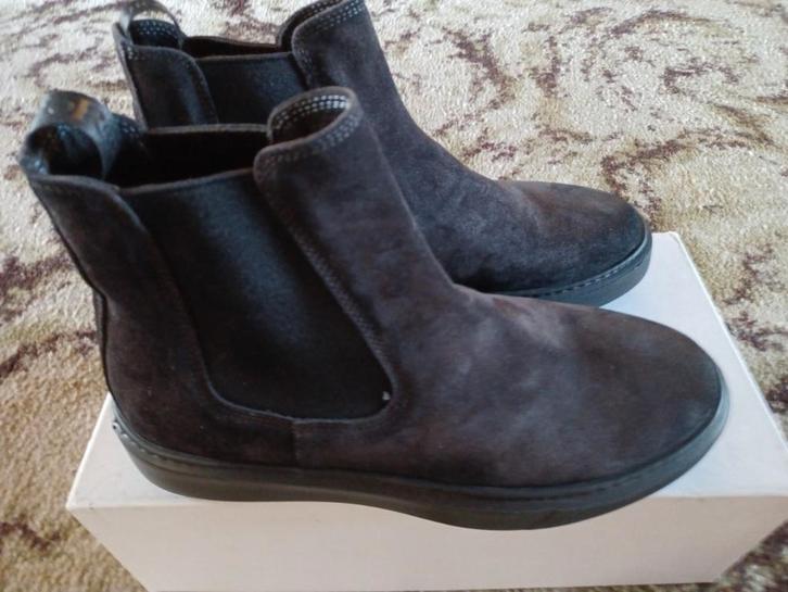 NIEUWE SUÈDE GIORGIO HERENBOOTS MAAT 42 !, Kleding | Heren, Schoenen, Nieuw, Boots, Zwart, Verzenden