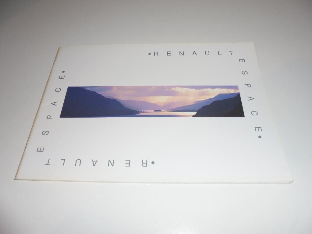brochure Renault Espace  1994, Ophalen of Verzenden, Nieuw, Renault