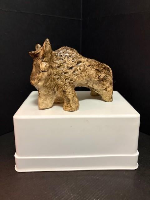 'Bull' ...van Ruscha, Otto keamiek of.......?, Ophalen of Verzenden