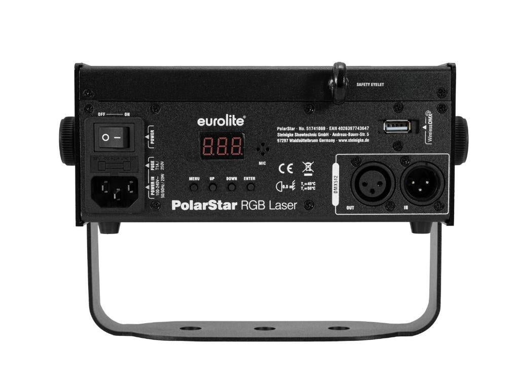 EUROLITE PolarStar RGB Laser, Geluidgestuurd, ., Nieuw, Ophalen of Verzenden