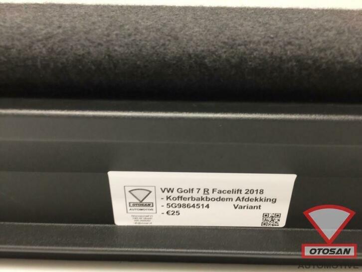 vw golf 7 facelift variant kofferbakbodem afdekking 5g986451, Auto-onderdelen, Interieur en Bekleding, Gebruikt, Volkswagen, Volkswagen AG