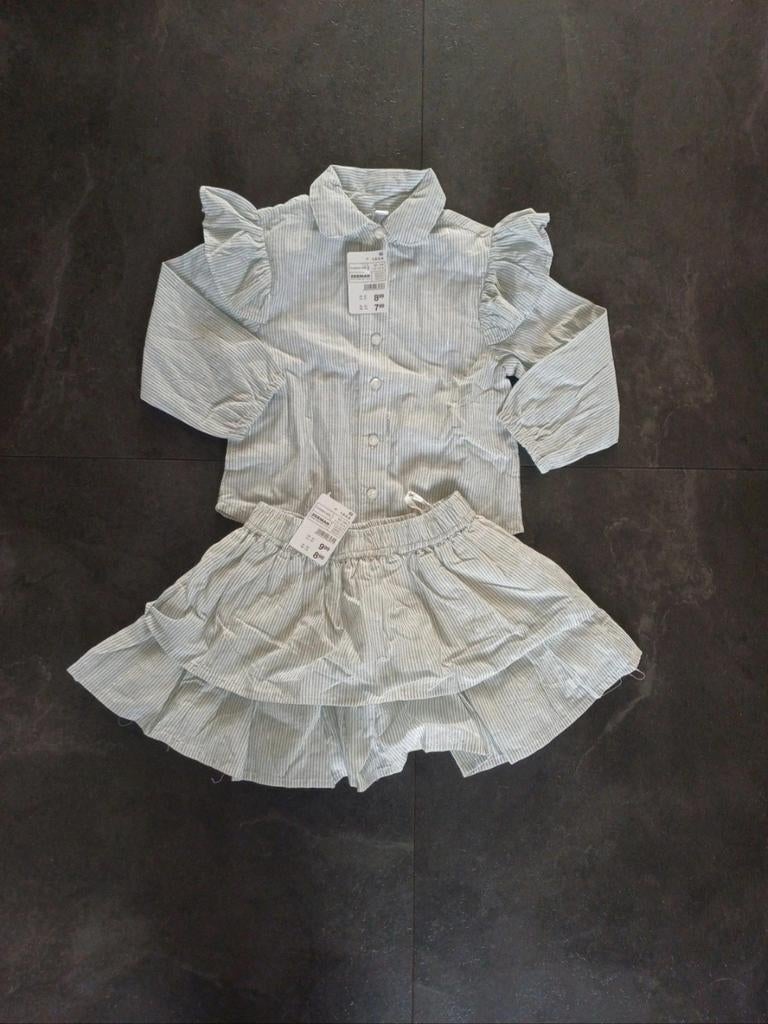 Leuk setje blouse en rokje maat 92, Kinderen en Baby's, Kinderkleding | Maat 92, Zeeman, Meisje, Nieuw, Ophalen of Verzenden