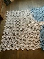 Sprei Woondeken katoen Wolwit vintage €25, Ophalen of Verzenden, Zo goed als nieuw