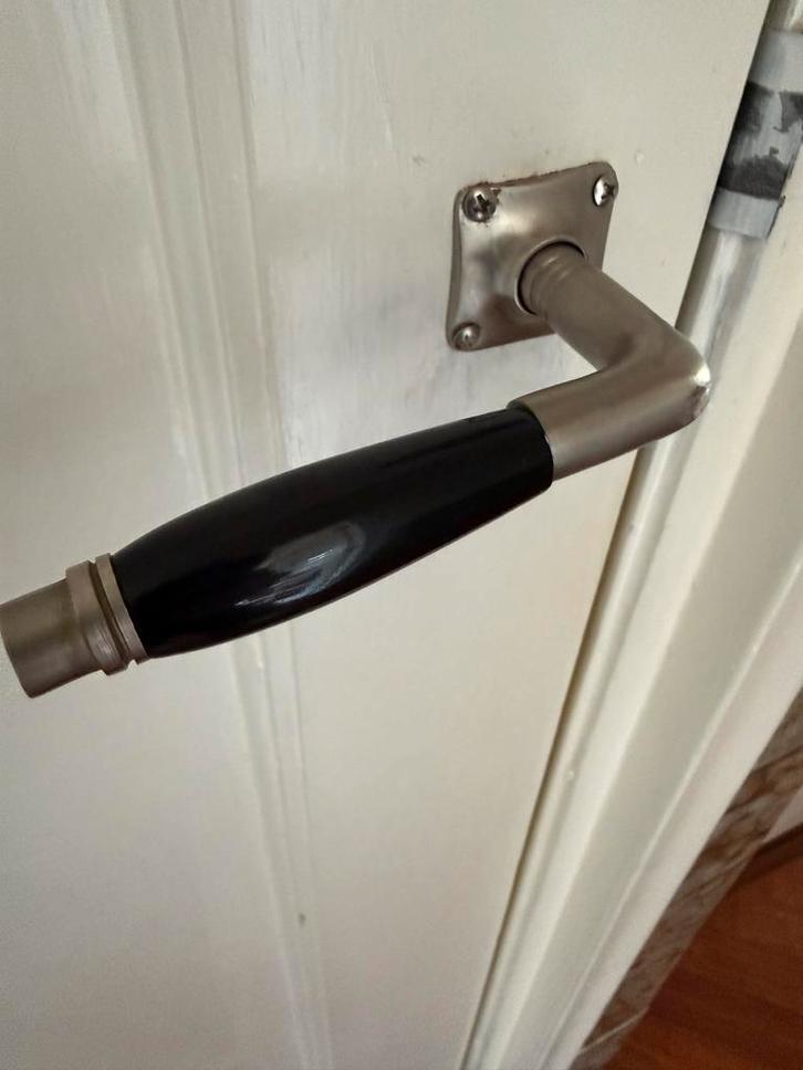 Deurklinken 3 x, Doe-het-zelf en Verbouw, Hang- en Sluitwerk, Gebruikt, Klink of Kruk, Overige materialen, Ophalen of Verzenden