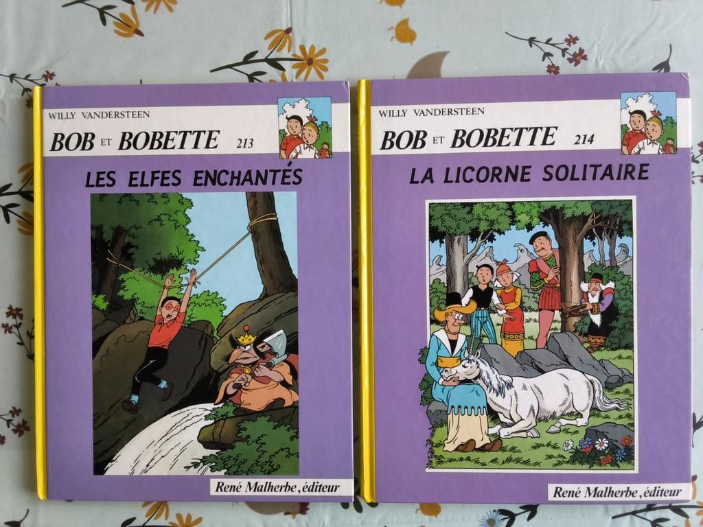 Bob et Bobette (2 Franstalige hardcovers Suske en Wiske), Boeken, Meerdere stripboeken, Ophalen of Verzenden, Zo goed als nieuw