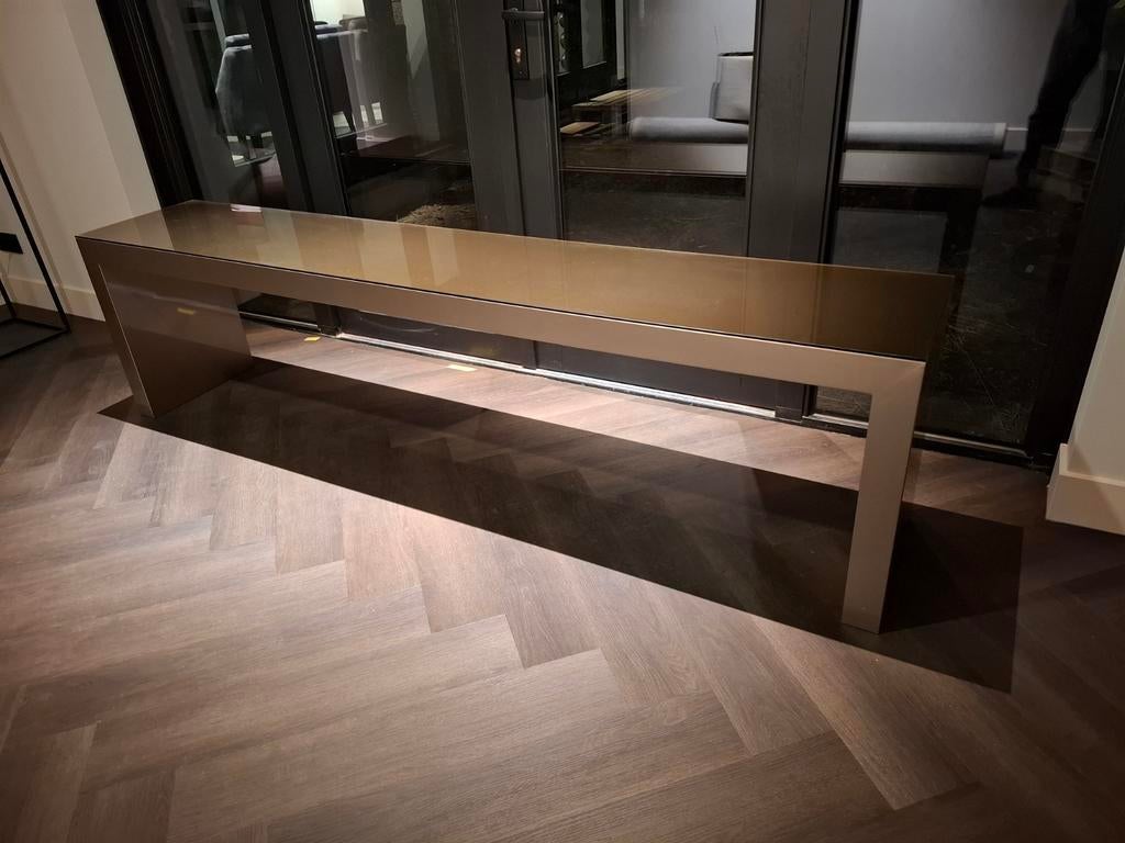 Dressoir,  Side Table,  Televisiemeubel, Ophalen, Glas, Zo goed als nieuw, 200 cm of meer