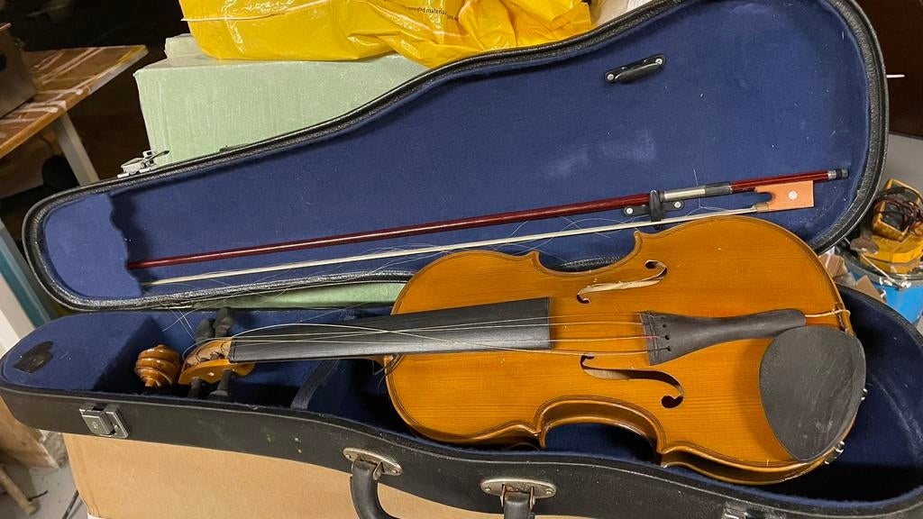 Viool, Muziek en Instrumenten, Strijkinstrumenten | Violen en Altviolen, Gebruikt, Viool, Ophalen of Verzenden