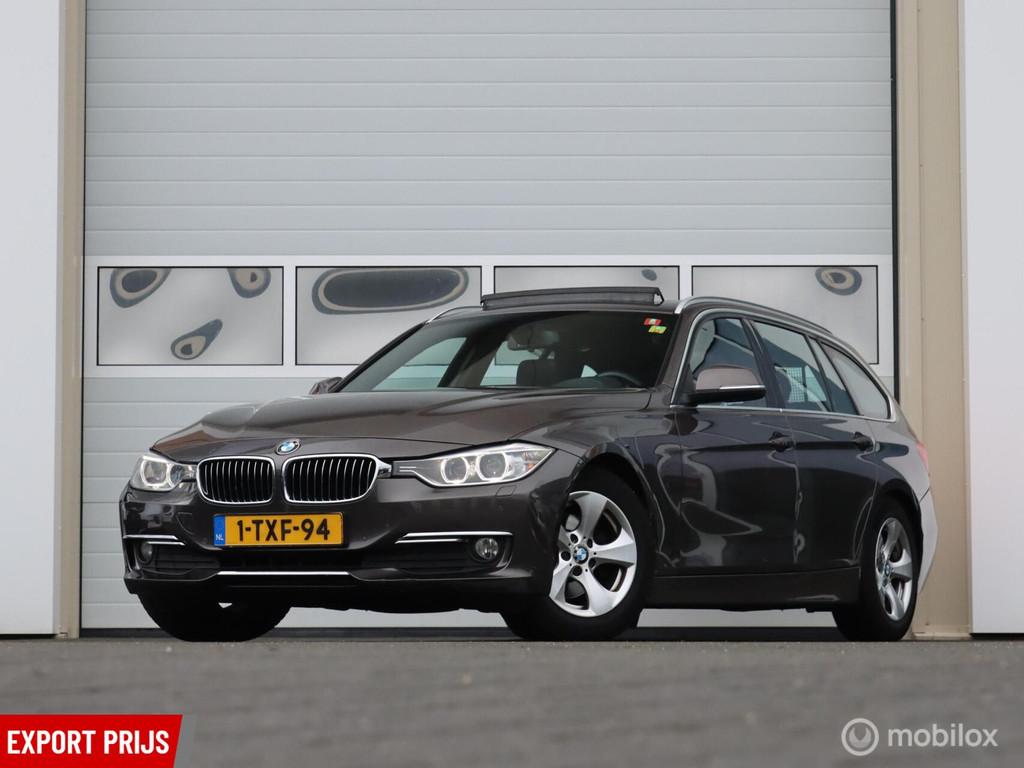 BMW 3-serie Touring 320d High Executive Panoramadak EXPORTPR, Automaat, Achterwielaandrijving, Zwart, 4 cilinders