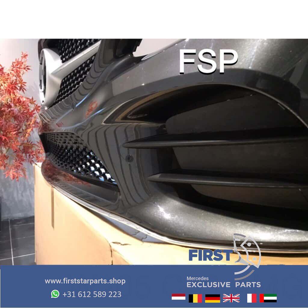 W205 C205 S205 C43 AMG VOORBUMPER COMPLEET Mercedes C Klasse, Gebruikt, -, Voor, Ophalen of Verzenden